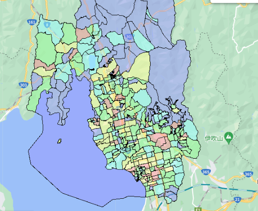 長浜市でのポスティングに役立つ人口・世帯数データ