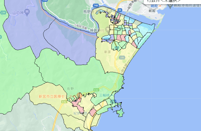 新宮市でのポスティングに役立つ人口・世帯数データ