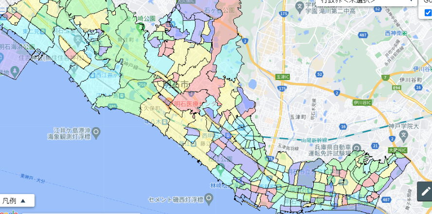 明石市でのポスティングに役立つ人口・世帯数データ