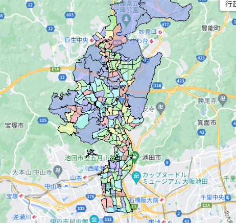 兵庫県川西市の人口及び世帯数|ポスティングのフィールド 兵庫県川西市の人口及び世帯数|ポスティングのフィールド