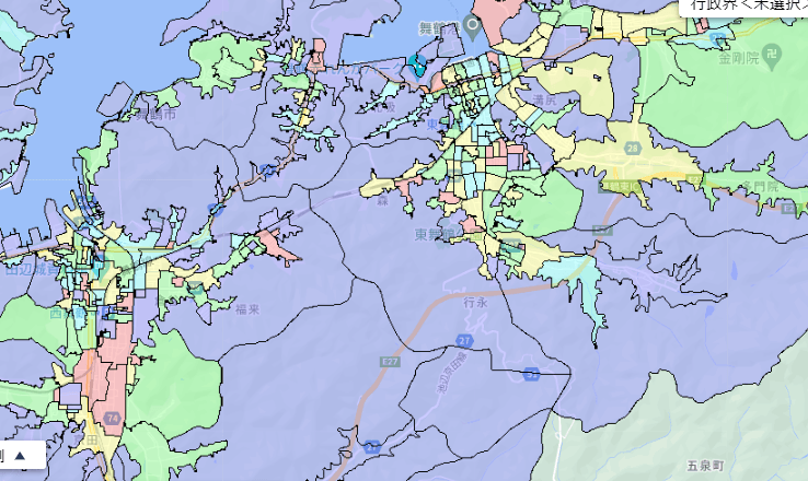 舞鶴市でのポスティングに役立つ人口・世帯数データ 舞鶴市でのポスティングに役立つ人口・世帯数データ