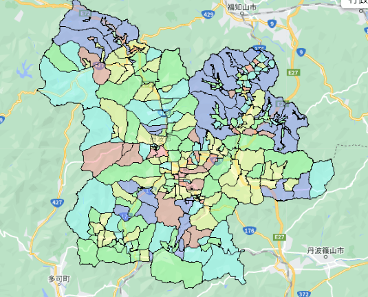 丹波市でのポスティングに役立つ人口・世帯数データ