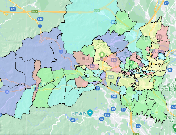 亀山市の人口及び世帯数|ポスティングのフィールド 亀山市の人口及び世帯数|ポスティングのフィールド
