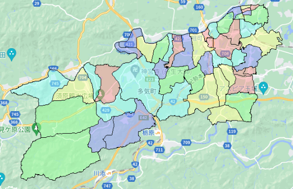 多気町でのポスティングに役立つ人口・世帯数データ