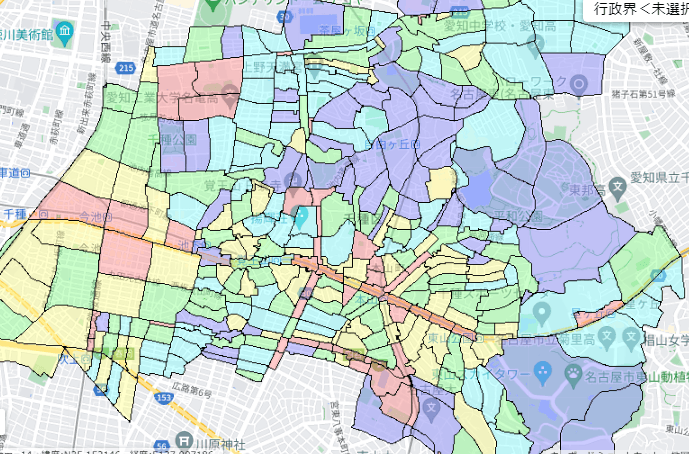 名古屋市千種区の人口及び世帯数｜ポスティングのフィールド