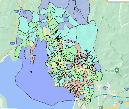 長浜市でのポスティングに役立つ人口・世帯数データ