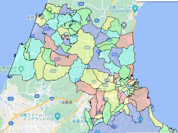 洲本市でのポスティングに役立つ人口・世帯数データ