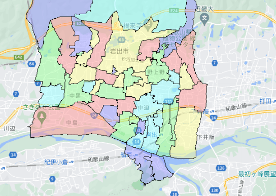岩出市の人口及び世帯数｜ポスティングのフィールド