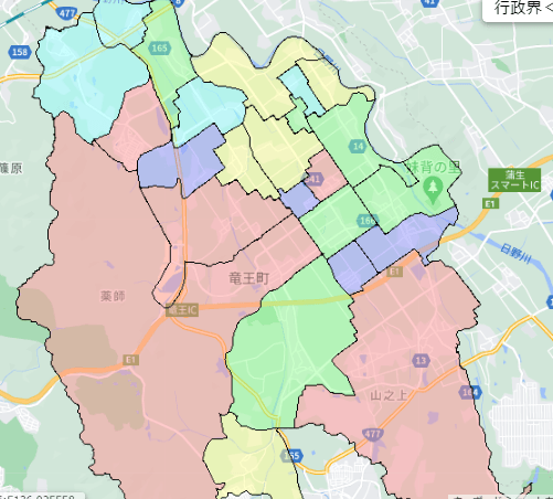 滋賀県竜王町の人口及び世帯数｜ポスティングのフィールド