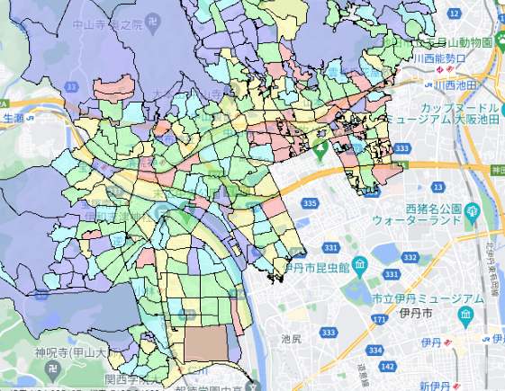 兵庫県宝塚市の人口及び世帯数｜ポスティングのフィールド