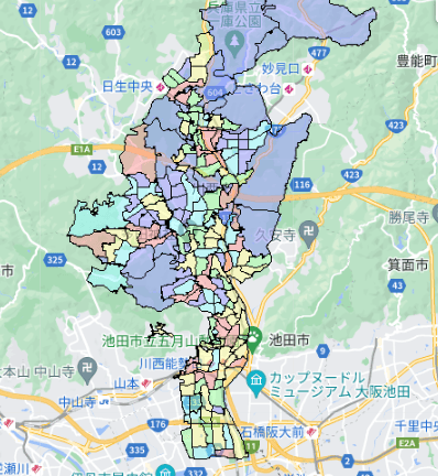兵庫県川西市の人口及び世帯数|ポスティングのフィールド 兵庫県川西市の人口及び世帯数|ポスティングのフィールド