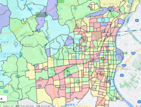 岡山市北区でのポスティングに役立つ人口・世帯数データ 岡山市北区でのポスティングに役立つ人口・世帯数データ
