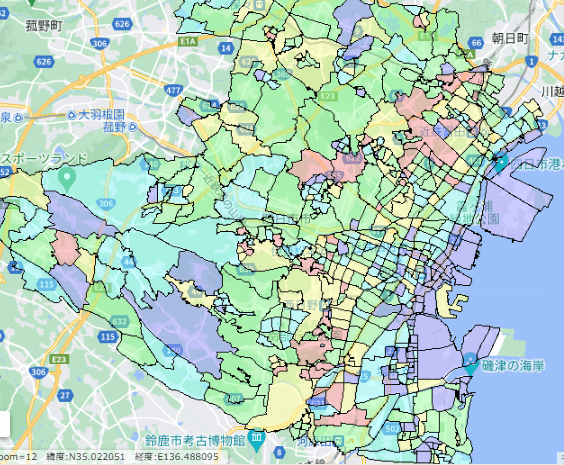 四日市市でのポスティングに役立つ人口・世帯数データ 四日市市でのポスティングに役立つ人口・世帯数データ