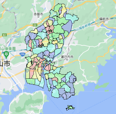 岡山市東区でのポスティングに役立つ人口・世帯数データ