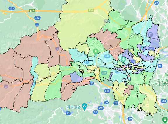 亀山市の人口及び世帯数|ポスティングのフィールド 亀山市の人口及び世帯数|ポスティングのフィールド