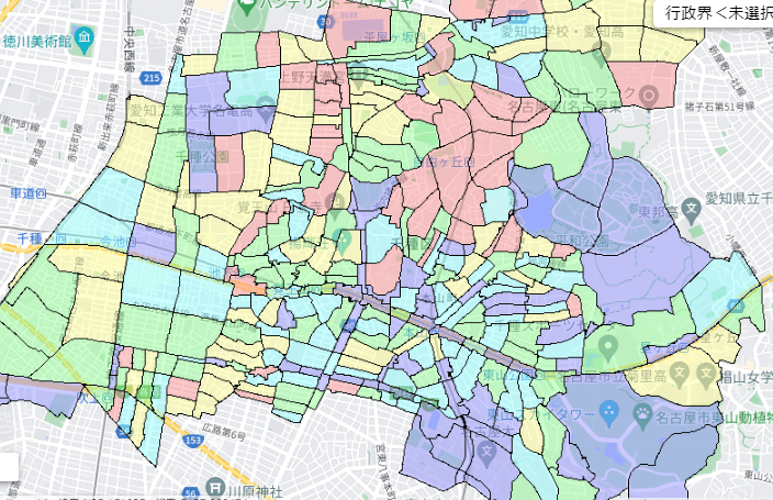 名古屋市千種区の人口及び世帯数｜ポスティングのフィールド