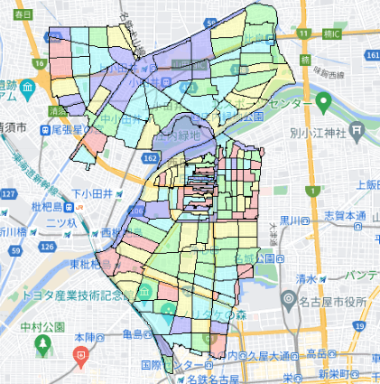 名古屋市西区の人口及び世帯数｜ポスティングのフィールド