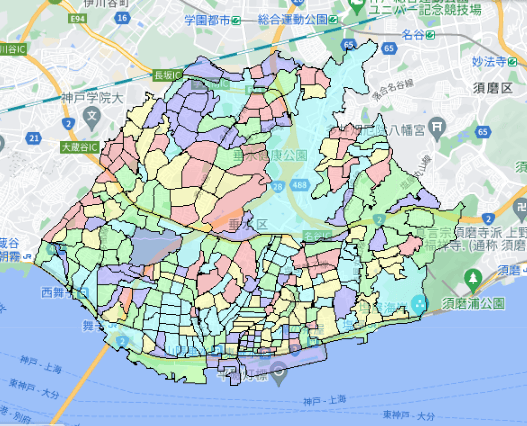 神戸市垂水区の人口・世帯数データ｜ポスティングのフィールド