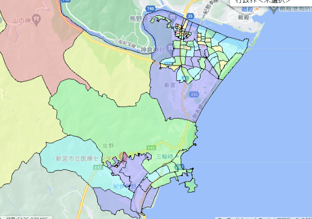 新宮市でのポスティングに役立つ人口・世帯数データ