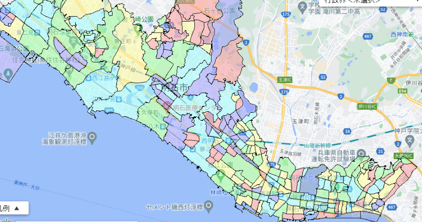 明石市でのポスティングに役立つ人口・世帯数データ