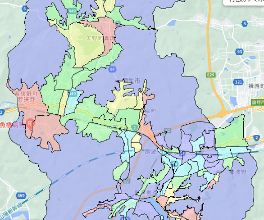 相生市でのポスティングに役立つ人口・世帯数データ