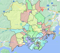 赤穂市でのポスティングに役立つ人口・世帯数データ 赤穂市でのポスティングに役立つ人口・世帯数データ
