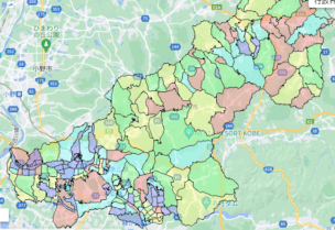 三木市でのポスティングに役立つ人口・世帯数データ 三木市でのポスティングに役立つ人口・世帯数データ