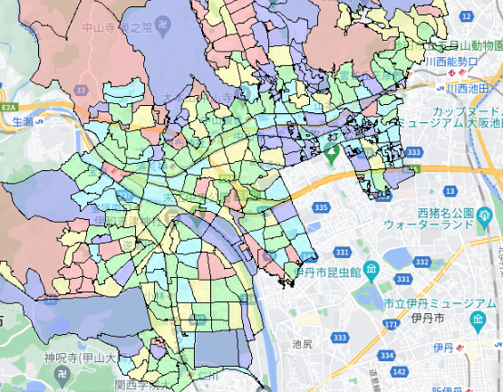 兵庫県宝塚市の人口及び世帯数｜ポスティングのフィールド