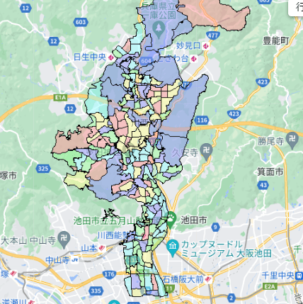 兵庫県川西市の人口及び世帯数|ポスティングのフィールド 兵庫県川西市の人口及び世帯数|ポスティングのフィールド