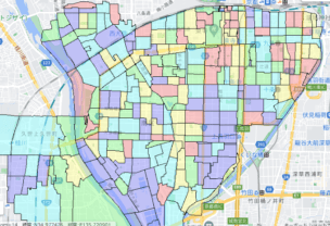 京都市南区でのポスティングに役立つ人口・世帯数データ