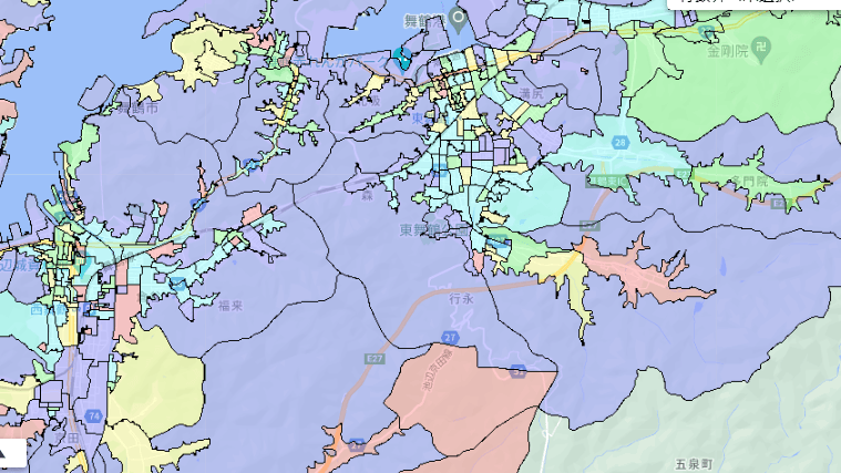 舞鶴市でのポスティングに役立つ人口・世帯数データ 舞鶴市でのポスティングに役立つ人口・世帯数データ