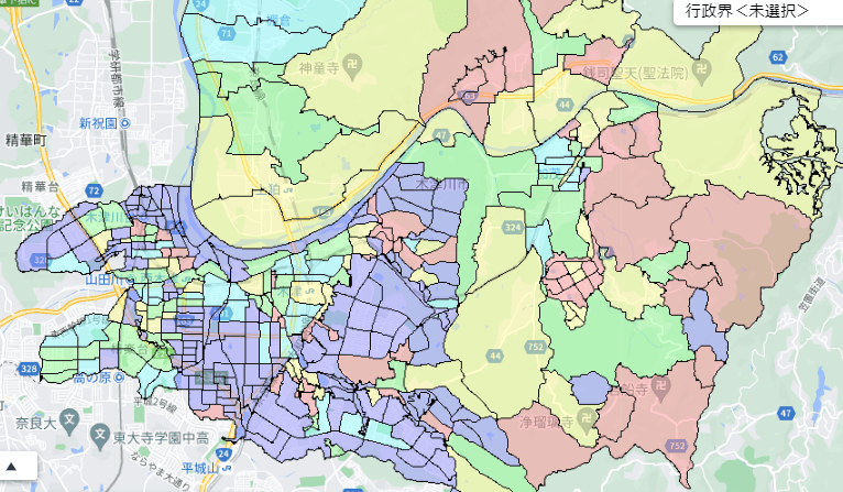 木津川市でのポスティングに役立つ人口・世帯数データ