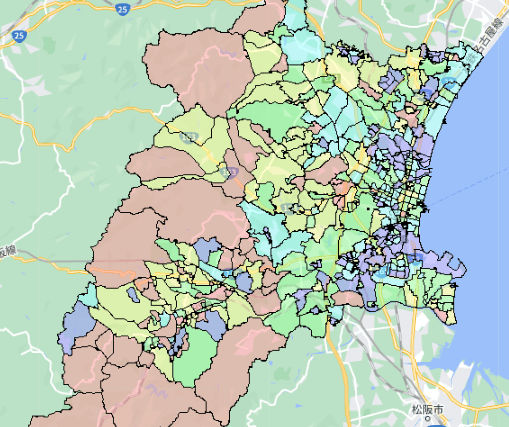 三重県津市でのポスティングに役立つ人口・世帯数データ
