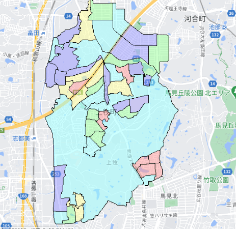 上牧町の人口及び世帯数|ポスティングのフィールド 上牧町の人口及び世帯数|ポスティングのフィールド