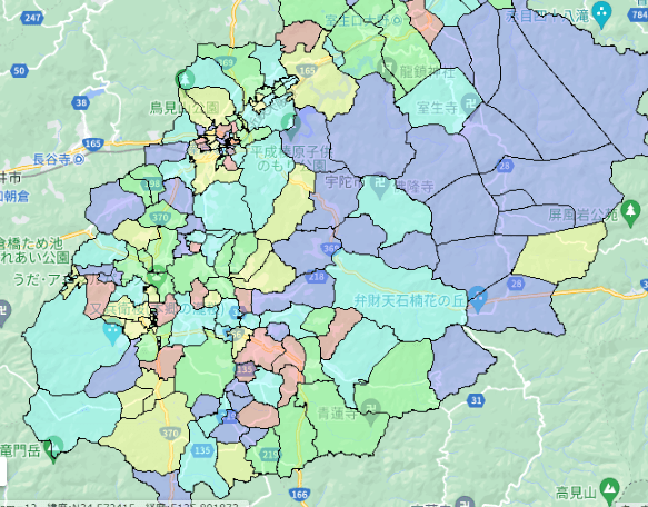 宇陀市でのポスティングに役立つ人口・世帯数データ 宇陀市でのポスティングに役立つ人口・世帯数データ