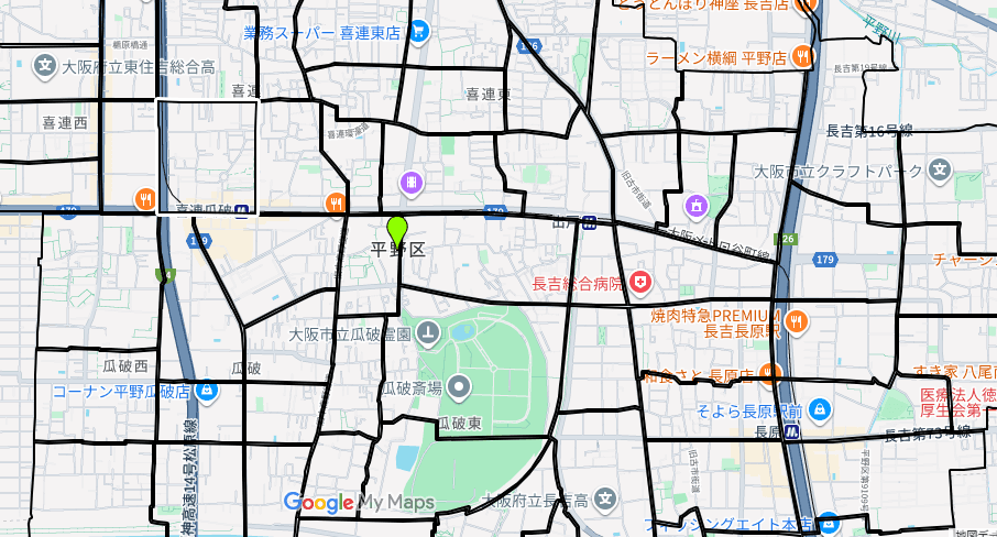 ポスティングの地図印刷には無料で便利なコレ